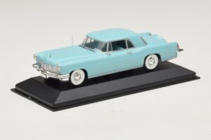 Lincoln Continental Mark II Turquoise Minichamps 1:43 400082305 Diecast - image 2 of 4