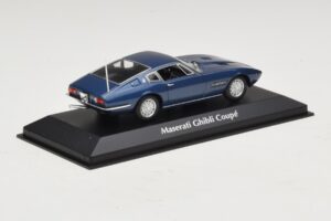 Maserati Ghibli Blue Metallic Maxichamps 1:43 940123321 Diecast - image 2 of 5