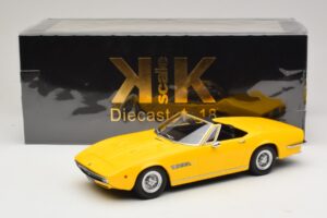 Maserati Ghibli Spyder Yellow KK-Scale 1:18 KKDC181303 Diecast - image 7 of 7
