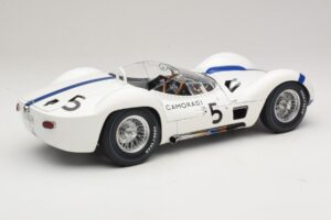 Maserati Tipo 61 #5 Camoradi S. Moss / D. Gurney 1000km Nurburgring Winner 1960 Minichamps 1:12 120601205 Diecast - image 3 of 8
