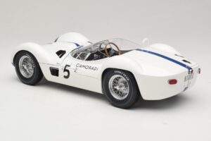 Maserati Tipo 61 #5 Camoradi S. Moss / D. Gurney 1000km Nurburgring Winner 1960 Minichamps 1:12 120601205 Diecast - image 7 of 8