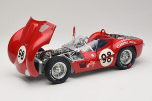 Maserati Tipo 61 #98 C. Shelby Times Mirror GP For Sportscars 1960 Minichamps 1:12 120601298 Diecast - image 2 of 8