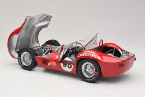Maserati Tipo 61 #98 C. Shelby Times Mirror GP For Sportscars 1960 Minichamps 1:12 120601298 Diecast - image 5 of 8