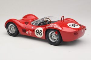 Maserati Tipo 61 #98 C. Shelby Times Mirror GP For Sportscars 1960 Minichamps 1:12 120601298 Diecast - image 7 of 8