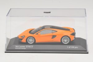 McLaren 570GT Orange Minichamps 1:43 537154521 Diecast - image 4 of 5