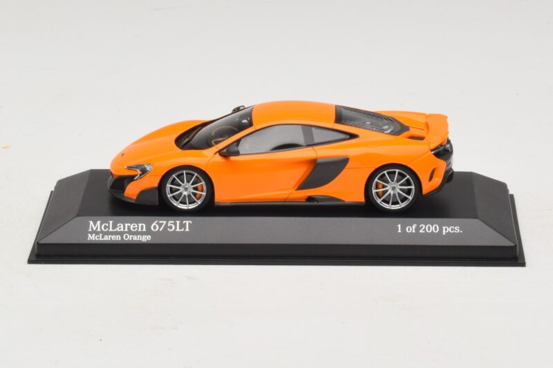 McLaren 675LT Orange Minichamps 1:43 McLaren 675LT Orange Minichamps 1:43 537154421 Diecast