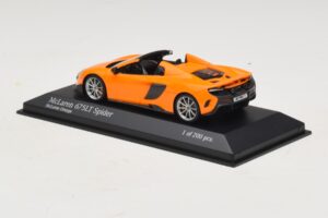 McLaren 675LT Spider Orange Minichamps 1:43 537154431 Diecast - image 3 of 5