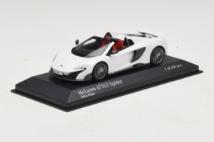 McLaren 675LT Spider Silica White Minichamps 1:43 537154432 Diecast - image 2 of 5