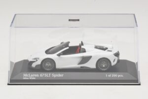 McLaren 675LT Spider Silica White Minichamps 1:43 537154432 Diecast - image 4 of 5