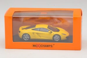 McLaren MP4-12C Yellow Maxichamps 1:43 940133020 Diecast - image 5 of 5