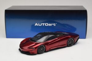 McLaren Speedtail Volcano Red AUTOart 1:18 76087 Composite - image 8 of 8