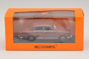 Mercedes 180 W120 Red Maxichamps 1:43 940033101 Diecast - image 5 of 5
