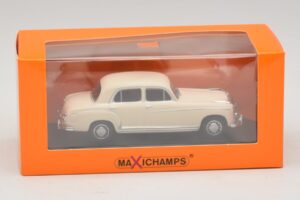 Mercedes 220 S W180 White Maxichamps 1:43 940033000 Diecast - image 5 of 5