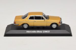 Mercedes 230 CE C123 Gold Metallic Maxichamps 1:43 940032220 Diecast