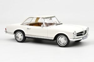 Mercedes 230 SL W113 Pagoda White Norev 1:12 123800 Diecast - image 2 of 3