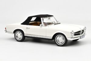 Mercedes 230 SL W113 Pagoda White Norev 1:12 123800 Diecast - image 3 of 3
