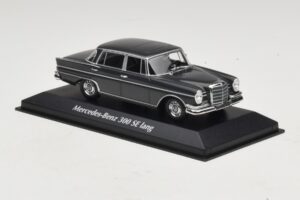 Mercedes 300 SE W112 Lang Dark Grey Maxichamps 1:43 940035201 Diecast - image 3 of 5