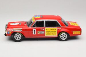 Mercedes 300 SEL 6.8 #1 H. Heyer / Betzler 24 Hours of Nurburgring 1972 Minichamps 1:18 155723401 Diecast - image 3 of 6