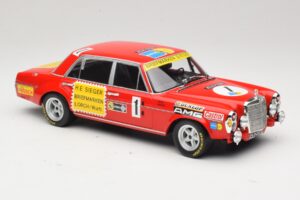 Mercedes 300 SEL 6.8 #1 H. Heyer / Betzler 24 Hours of Nurburgring 1972 Minichamps 1:18 155723401 Diecast - image 4 of 6