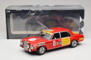 Mercedes 300 SEL 6.8 #1 H. Heyer / Betzler 24 Hours of Nurburgring 1972 Minichamps 1:18 155723401 Diecast - image 6 of 6