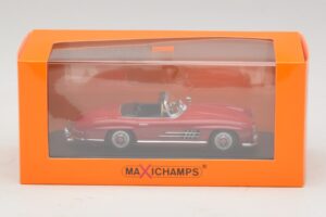 Mercedes 300 SL W198 Roadster Red Maxichamps 1:43 940039031 Diecast - image 5 of 5