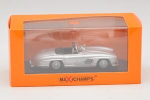 Mercedes 300 SL W198 Roadster Silver Maxichamps 1:43 940039030 Diecast - image 5 of 5