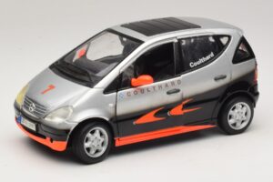 Mercedes A-Class W168 D. Coulthard Silver Maisto 1:18 35841 Diecast