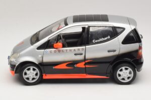 Mercedes A-Class W168 D. Coulthard Silver Maisto 1:18 35841 Diecast - image 4 of 8