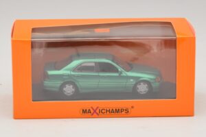 Mercedes C-Class W202 Green Metallic Maxichamps 1:43 940037061 Diecast - image 5 of 5