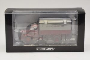 Mercedes L3500 Flatbed Porsche Minichamps 1:43 439350027 Diecast - image 6 of 7