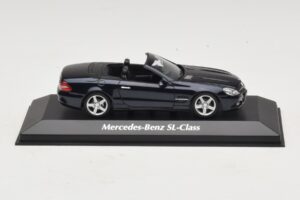 Mercedes SL R230 Blue Metallic Maxichamps 1:43 940037531 Diecast