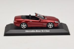 Mercedes SL R230 Red Metallic Maxichamps 1:43 940037530 Diecast