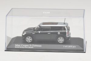 Mini Cooper S Clubman R55 Green Silver Minichamps 1:43 431138670 Diecast - image 4 of 5