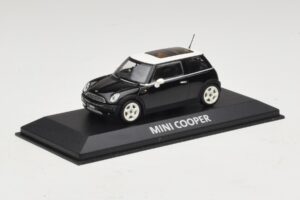 Mini Cooper S R53 Black With Panoramic Roof Minichamps 1:43 MINI022 Diecast - image 2 of 4