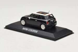 Mini Cooper S R53 Black With Panoramic Roof Minichamps 1:43 MINI022 Diecast - image 3 of 4