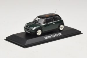 Mini Cooper S R53 Dark Green With Black Roof Minichamps 1:43 MINI023 Diecast - image 2 of 5