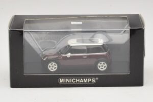 Mini Cooper S R53 Dark Red With Panoramic Roof Minichamps 1:43 MINI019 Diecast - image 4 of 4