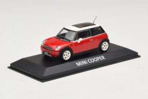 Mini Cooper S R53 Red With Panoramic Roof Minichamps 1:43 MINI024 Diecast - image 2 of 5