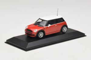 Mini Cooper S R53 Red With White Roof Minichamps 1:43 MINI025 Diecast - image 2 of 5