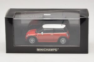 Mini Cooper S R53 Red With White Roof Minichamps 1:43 MINI025 Diecast - image 5 of 5