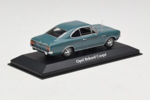 Opel Rekord C Coupe Blue Maxichamps 1:43 940046121 Diecast - image 2 of 5