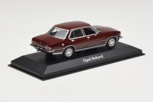 Opel Rekord D Dark Red Maxichamps 1:43 940044000 Diecast - image 2 of 5
