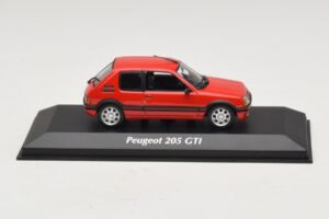 Peugeot 205 GTi Red Maxichamps 1:43 940112300 Diecast