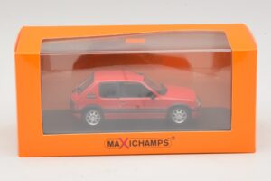 Peugeot 205 GTi Red Maxichamps 1:43 940112300 Diecast - image 5 of 5