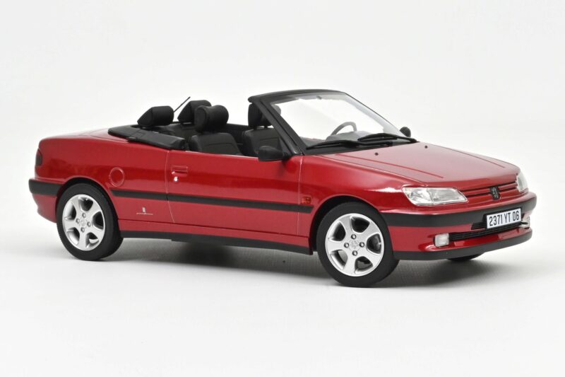Peugeot 306 Cabriolet Diablo Red Norev 1:18 Peugeot 306 Cabriolet Diablo Red Norev 1:18 184930 Diecast