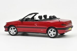 Peugeot 306 Cabriolet Diablo Red Norev 1:18 184930 Diecast - image 2 of 2