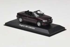 Peugeot 306 Cabriolet Purple Metallic Maxichamps 1:43 940112834 Diecast - image 3 of 5