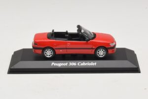 Peugeot 306 Cabriolet Red Maxichamps 1:43 940112830 Diecast