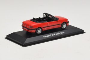 Peugeot 306 Cabriolet Red Maxichamps 1:43 940112830 Diecast - image 2 of 5
