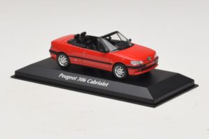 Peugeot 306 Cabriolet Red Maxichamps 1:43 940112830 Diecast - image 3 of 5